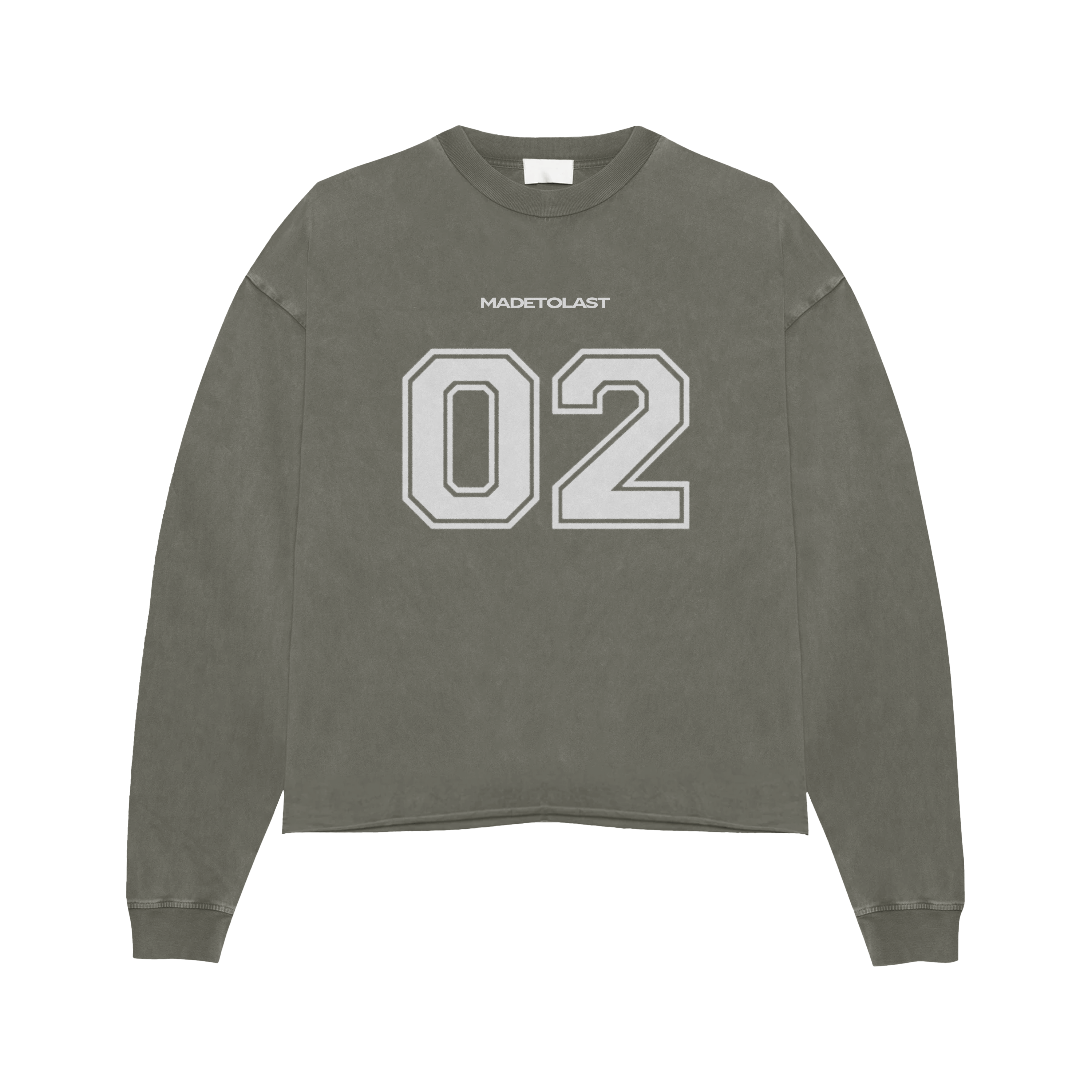 Numbered Long Sleeve - Green