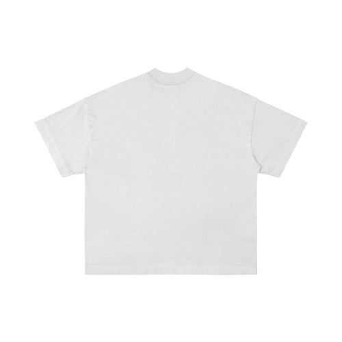 Leopard Star Tee - White